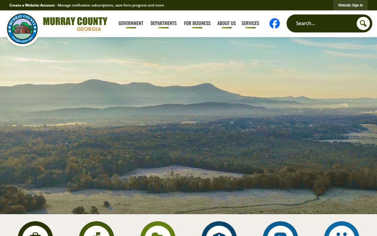 Murray County court records official county homepage