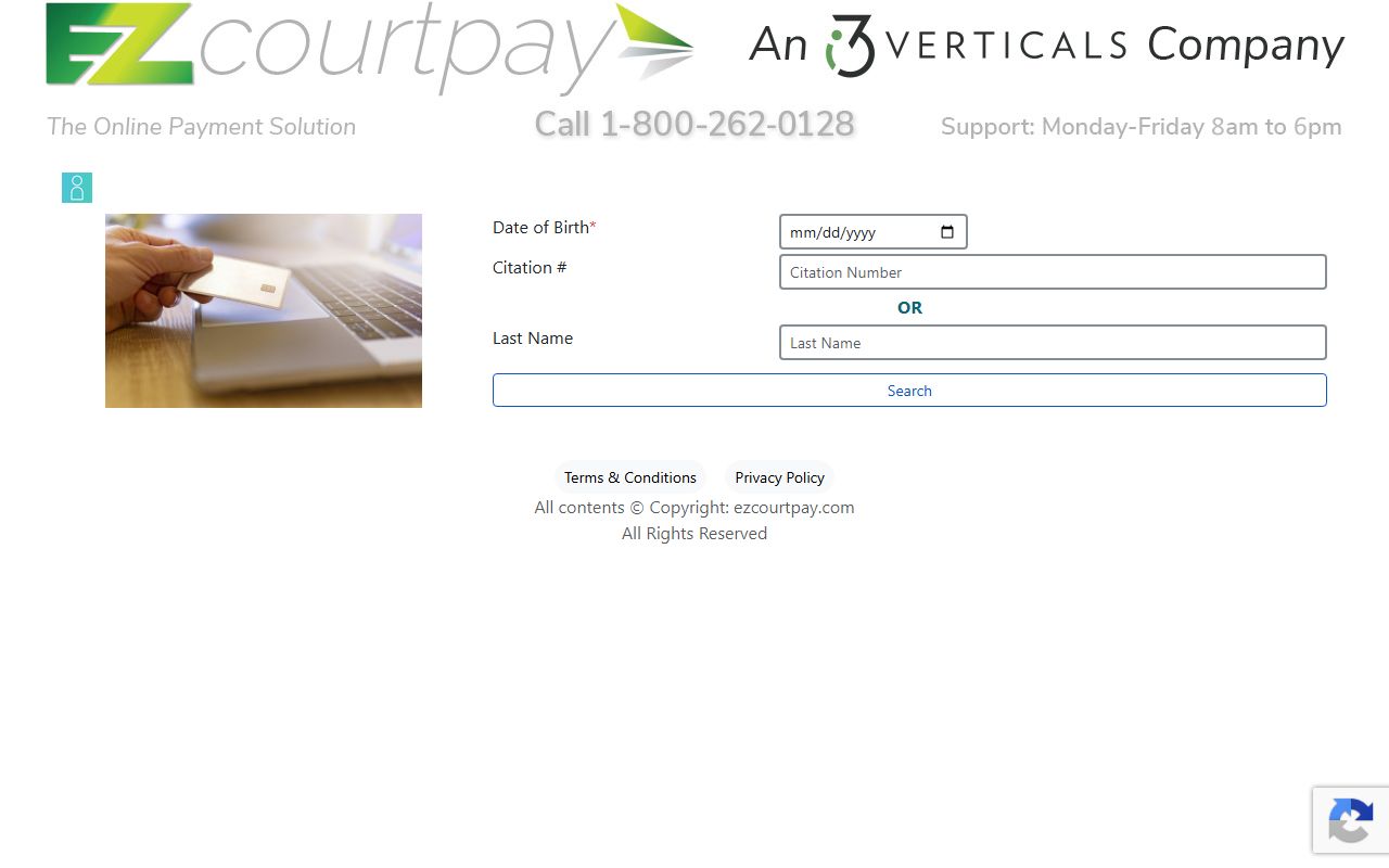 Murray County traffic court records EZCourtPay payment portal